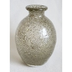 Vase abstrait design bulles