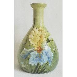 Vase embossed summer landscape