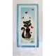 Tableau décoratif chat noir