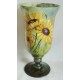 Grand vase décoratif tournesol 