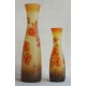 Set de 2 vases décor floral avec freesias (vendus par 2 ou à l'unité)