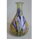 Vase décoratif avec violettes