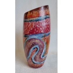 Vase décoratif design coupé