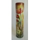 Vase décoratif coquelicots 