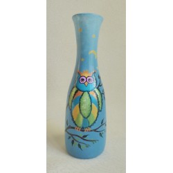 Vase décoratif chouette