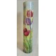 Grand vase décoratif tulipes
