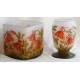 Set de 2 vases décor floral (vendus par 2 ou à l'unité)