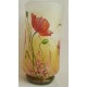 Vase décorative avec champignons en rélief